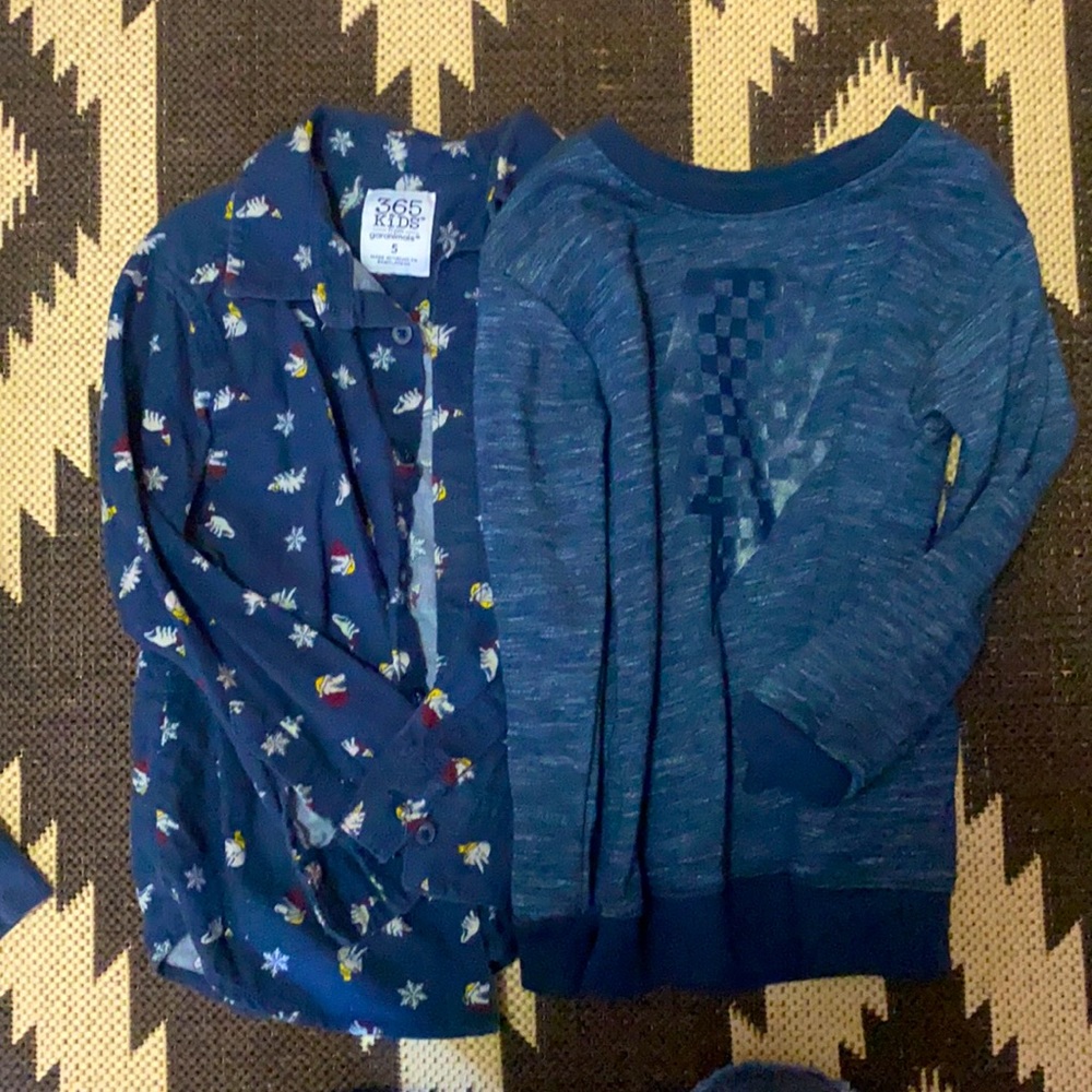 Size 5t, both in great condition!